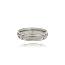 5854IST RING SAND BLASTED