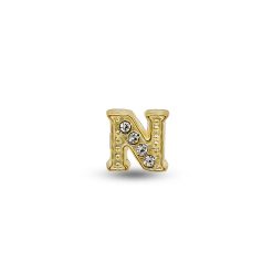 LL421 Floating Charms "Letter N"