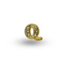 LL424 Floating Charms "Letter Q"