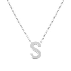 8421IST Letter "S" Necklace