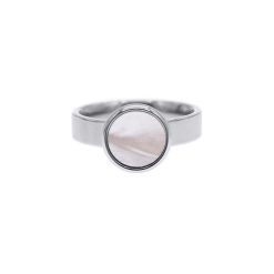 9450IST Circular Ring with Mother of Pearl