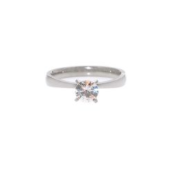 9828IST Brilliant Engagement Steel Ring
