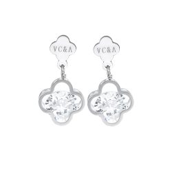 10069IST Clover Dangling Earrings