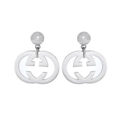 10073IST Pattern Drop Earrings