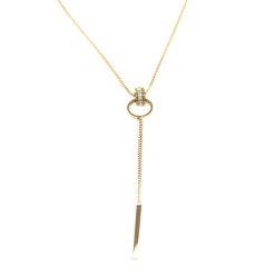 8601IST "Gold" Drop Necklace