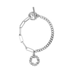 8813IST "Heart" Charm Bracelet
